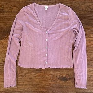 nlt Lavender Cardigan